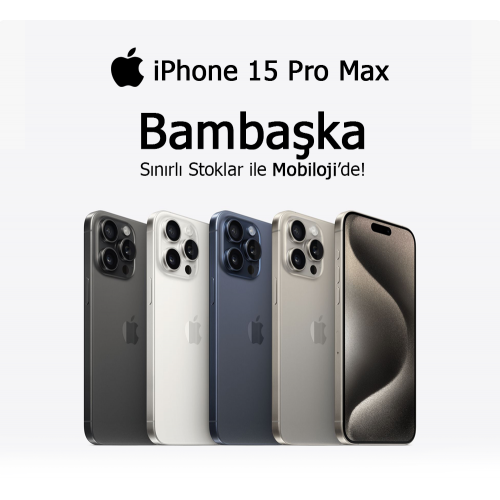İPHONE 15 PRO MAX 1TB (Apple Türkiye Garantili)